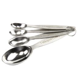Chef Craft Stainless Steel Silver Measuring Spoon