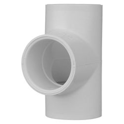 Charlotte Pipe Schedule 40 1 in. Slip X 1 in. D Slip PVC Tee 1 pk