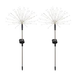 Regal Art & Gift Multicolored Metal/Plastic 27.5 in. H X 15 in. L Solar Garden Stake