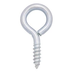 Hampton 1/4 in. D X 1-7/8 in. L Zinc-Plated Steel Screw Eye 70 lb. cap. 50 pk