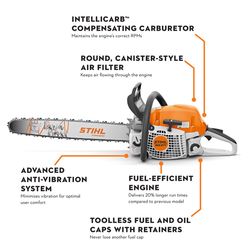 STIHL MS 271 18 in. Gas Chainsaw