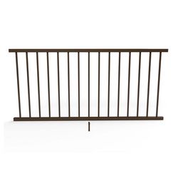 Fortress Railing Products Inspire Railing 32.5 in. H X 72 in. W X 2 in. L Aluminum Railing