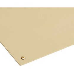 Schlage 6 in. H X 30 in. L Bright Brass Brass Kickplate