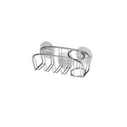 Spectrum Contempo 2.75 in. L X 6.5 in. W X 3 in. H Steel Sponge and Brush Holder