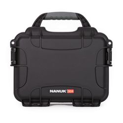 Nanuk 7.9 in. W X 4.5 in. H Cubbed Foam Waterproof Case Resin Black