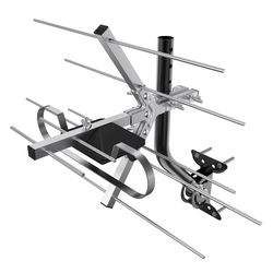 Monster Just Hook It Up Indoor and Outdoor HDTV/UHF/VHF Rooftop/Attic Antenna 1 pk