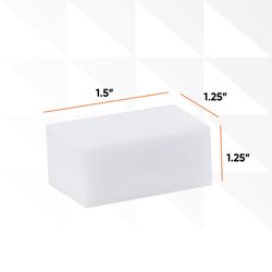 Superio Brand Non-Scratch Magic Eraser For All Purpose 1.5 in. L 1 pk