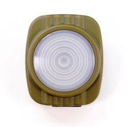 Kikkerland Green LED Rechargeable Rechargeable Safety Clip Light