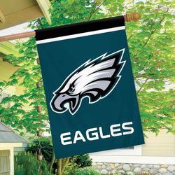 Briarwood Lane Philadelphia Eagles House Flag 28 in. W X 40 in. L