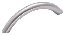 Amerock Contemporary Arch Cabinet Pull 3 in. Stainless Steel Silver 1 pk