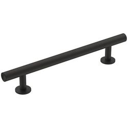 Amerock Contemporary Bar Cabinet Pull 5-1/16 in. Matte Black Black 1 pk