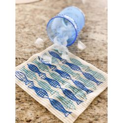 wet-it! Fiber Blend Super Absorbent Cloths 6.75 in. W X 8 in. L 1 pk
