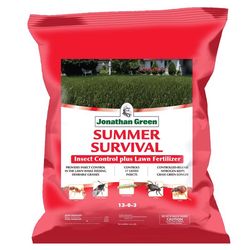 Jonathan Green Summer Survival Insect Control Lawn Fertilizer For All Grasses 5000 sq ft