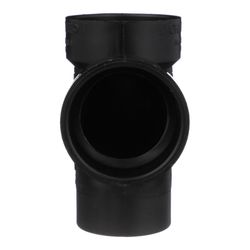 Charlotte Pipe 1-1/2 in. Spigot X 1-1/2 in. D Hub ABS Sanitary Street Tee