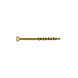 FastenMaster GuardDog No. 10 X 3-1/2 in. L Gold Phillips/Square Bugle Head Deck Screws 75 pk