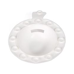 TubShroom BathShroom Matte Plastic Overflow Drain Cover