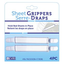 Evri Household Sheet Straps 4 pk