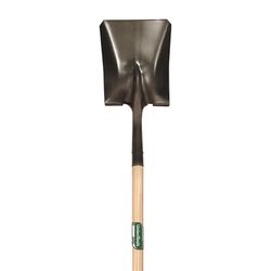 UnionTools 59.13 in. Steel Square Transfer Shovel Wood Handle