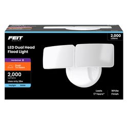 Feit LED Dusk to Dawn Hardwired LED White Security Floodlight