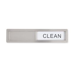 HIC Kitchen Silver Plastic/Stainless Steel Dirty/Clean Dishwasher magnet