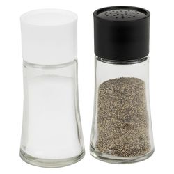 Good Cook Clear Glass Salt and Pepper Shakers 2 oz
