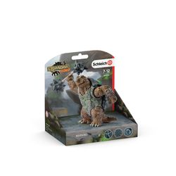 Schleich Eldrador Armoured Turtle w/Weapon Toy Multicolored