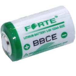 UltraLast Lithium 1/2AA 3.6 V 1.2 mAh Security and Electronic Battery 1 pk