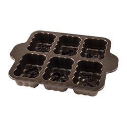 Nordic Ware 9 in. W X 11 in. L Harvest Cakelet Pan Brown 1 pc