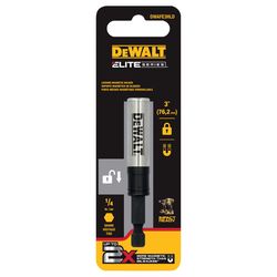 DeWalt ELITE SERIES Hex 1/4 in. X 3 in. L Magnetic Bit Holder Steel 1 pc