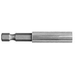 Century Drill & Tool 1/4 in. X 2-3/8 in. L Magnetic Bit Holder S2 Tool Steel 1 pc