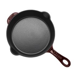 Staub Cast Iron Deep Skillet Grenadine