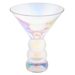 Karma Lexi Clear Glass Martini Glass 4.52 in. D 1 pk