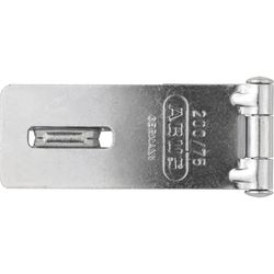 ABUS Galvanized Steel 2-61/64 in. L Fixed Security Hasp