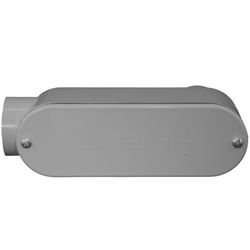 Cantex 1-1/2 in. D PVC Conduit Body For PVC 1 pk