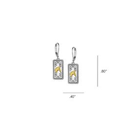 Montana Silversmiths Women's Regal Rider Horse Earrings