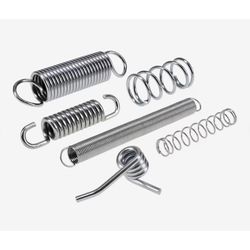 HILLMAN 4.6 in. L X 0.5 in. D Extension and Compression Assortment Spring 10 pk