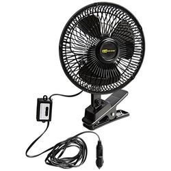 Go Gear 12 V Black Oscillating Fan For Fit Most Vehicles 6 pk