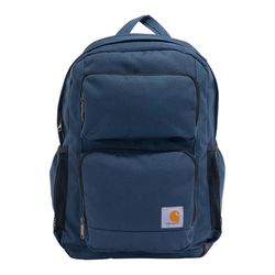 Carhartt Navy Dual Compartment Backpack 22 in. H X 15 in. W