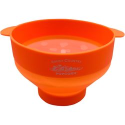 Amish Country Popcorn Orange 4 cups Air Microwave Popcorn Popper