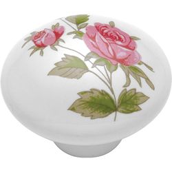 Hickory Hardware English Cozy Traditional Round Cabinet Knob 1-3/8 in. D 1 in. 1 pk