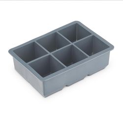 Final Touch Gray Silicone Ice Molds
