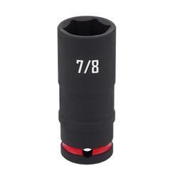 CRAFTSMAN 7/8 in. X 1/2 in. drive SAE 6 Point Deep Impact Socket 1 pc