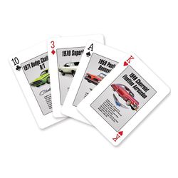 Eurographics Muscle Cars Playing Cards Multicolored