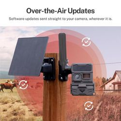 RangeCam Live Solar Powered Indoor and Outdoor Security Camera