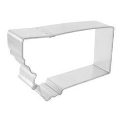 R&M International Corp 3 in. W X 4 in. L Montana State Cookie Cutter Silver 1 pc