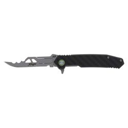 Schrade Enrage Black Steel Hunting Knives 6 in.