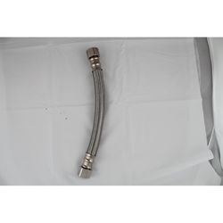 Plumb Pak 3/4 in. FIP in. X 3/4 in. D FIP 12 in. Stainless Steel Water Heater Supply Connector
