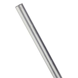 Master Halco 8 in. H 17 Ga. Galvanized Silver Steel Line Post
