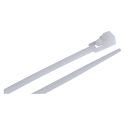 Gardner Bender 8 in. L White Reusable Tie Strap 25 pk