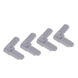 M-D Building Products White Plastic Frame Corners 7/16 in. H 100 pk